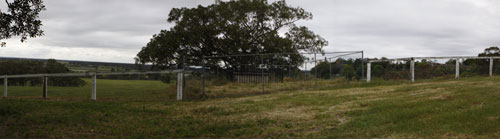 Panoramic of Bailey's Farm Cemetery (private property)