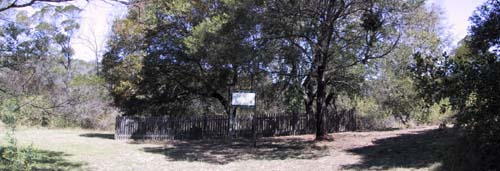 Panoramic of Half Moon Farm Cemetery