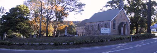 Panoramic of St Davids Cemetery