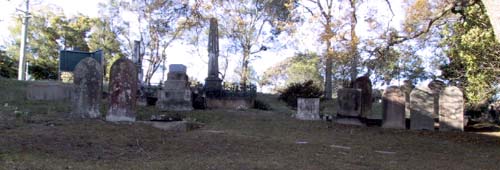 Panoramic of St Davids Cemetery