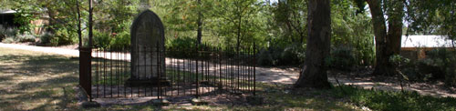 Panoramic of Bailey's Farm Cemetery (private property)
