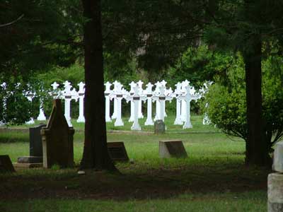 View of the Marist Brothers section